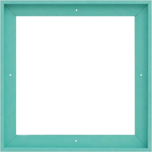 Pixy Canvas Floater Frame 8x8 for 1-1/2 (1.5) inch Deep Canvas Paintings/Canvas Prints/Wood Canvas Panels/Wall Art/Wall Decor/Home Decor/Artwork (Lucite Green, 8 x 8 inch, Square)
