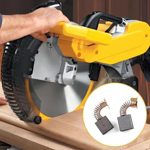 2pck Electric Motor Carbon Brushes 40Pcs 10 Different Sizes Replacement Repair Suitable for Repair Power Tools Part
