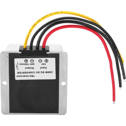 DC Boost Voltage Converter 12V 24V 10A 240W DIY Power Supply Transformer TBS1224C240Z Motors LED Strips Design