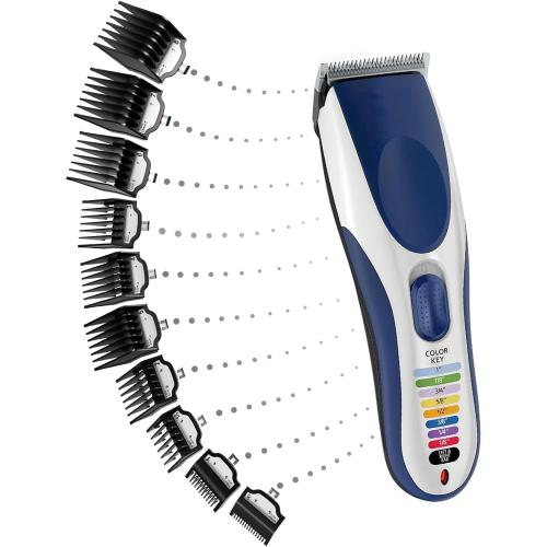 Professional for Wahl Clipper Guards Set, 10 Pcs Coded Cutting Guides #3170-400- 1/16” to 1” Compatible with All Wahl Clippers