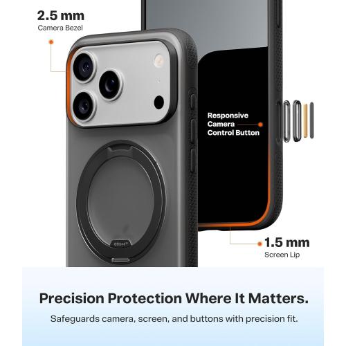 TORRAS 360 Magnetic Stand for iPhone 17 Pro Max Case, O3 Fitness Series
