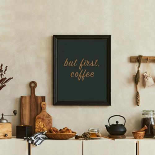 KTKDE 16x24 Picture Frame,Poster Frame Display Pictures 12 x 18 with Mat or 16x24 Without, Tempered Glass, 24 by 16 Black Wooden Frame Wall Gallery Photo Frame best gift