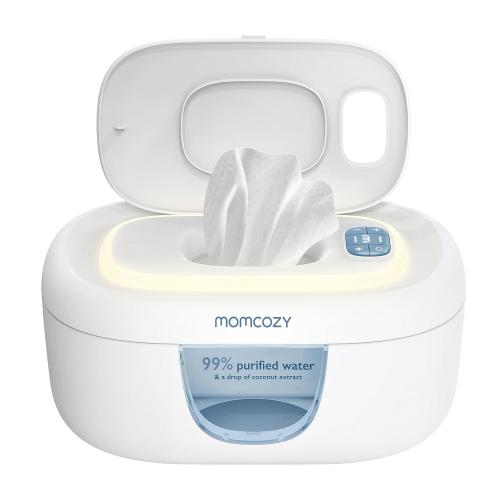 Momcozy Baby Wipe Warmer, Innovative Spring Design,Large Capacity Dispenser