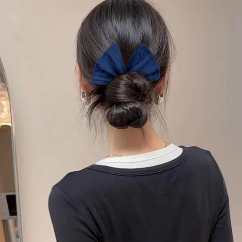 5 Pieces Hair Bun Maker,Bun Makers for Women's Hair Twist Hair Clips Lazy Hair Curler Bun Maker,Messy Bun Maker for Women's Long Thick or Thin Hair (Ginger Yellow,Black,Beige,Pink,Navy Blue)