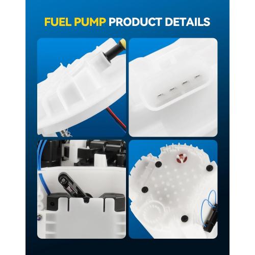 PHILTOP FG1439 Electric Fuel Pump Module Assembly, Compatible with Ram 1500 2013 V6 3.6L / V8 4.7L / 5.7L, 2015–2017 V6 3.6L / V8 5.7L, Replaces SP7223M, E7270M, FG1354, EFG1439, P77018M