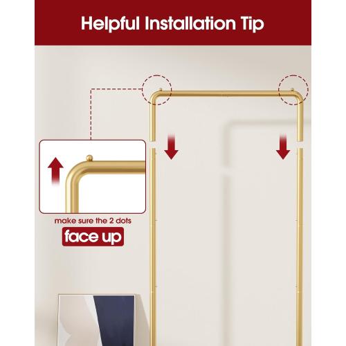 Clothes Rack - Clothing Rack with Storage Mesh Shelf & Casters, Heavy-Duty Metal Clothing Rack for Hanging Clothes, Dresses, Coats, Large Load Capacity, Easy Assembly, Gold, 28.0x16.9x59.0