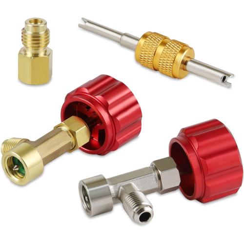 Lichamp R134a Can Tap, Automotive Self Sealing and Puncture AC Freon Can Tap 134a Adapter Fittings, TA02