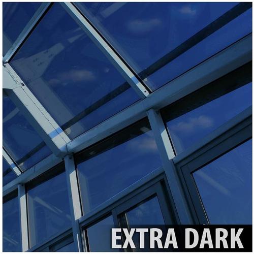 BDF NA05 Window Film Daytime Privacy and Sun Control Natural Black 5 (Very Dark) - 24in X 14ft