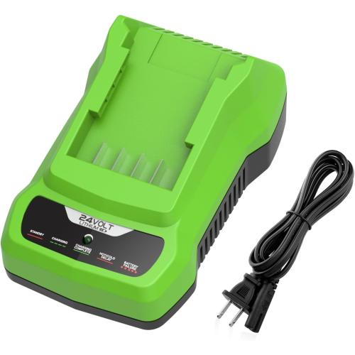 Powilling 24V CAF806 Battery Charger Replacement for Greenworks 24V Battery