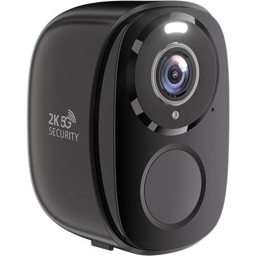 5G/2.4G WiFi Security Cameras Wireless Outdoor, 2K 5G Security Camera with AI Motion Detection, Color Night Vision, Siren, IP65, 2-Way-Audio, Support Alexa&Google Assistant, Cloud/SD (1)