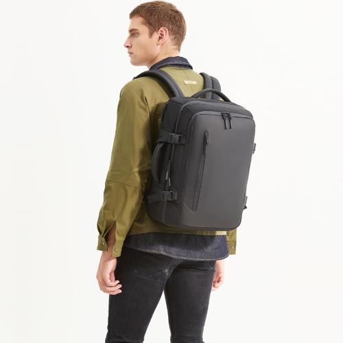 Vacuum backpack travel,vacuum backpack with pump Fit 16 inch Laptop for travel,Water-Resistant,Business,College,Camping (Black)