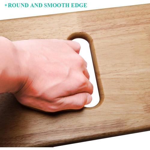 Wooden Slide Transfer Board with Handles, 500 lb Capacity Heavy Duty Slide Boards for Transfers of Seniors and Handicap, 30 x 8 x 0.7