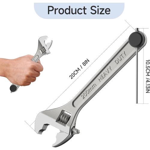 Knuckle Bender Adjustable Door Hinge Tool with Built-in Hinge Pin Remover, Heavy Duty Steel Knuckle Bender for Fixing Sagging or Misaligned Doors, Universal Fit for Residential Hinges