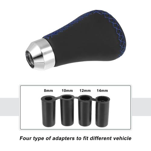 X AUTOHAUX 5 Speed Auto Gear Shift Knob for Automatic and Manual Vehicle