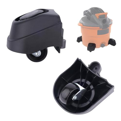 4pcs 12388 & 12293 Caster Wheel Kit for Rid-GID 6/16 Gallon Wet/Dry Vacuum