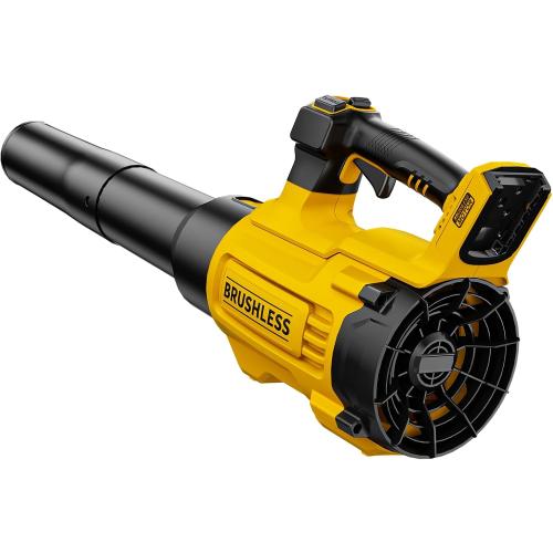20V Cordless Leaf Blower, Max 600 CFM/125 MPH Turbo Boost Mode Compatible with DeWALT 20V Max Battery, Brushless Motor, Ergonomic 3.6LBS for Driveway & Yard, Tool Only