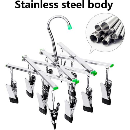 Darkroom Film Drying Hanging Rack Frame 10 Clips For 35mm 120/125 Foldable Hanger Windproof Accessories