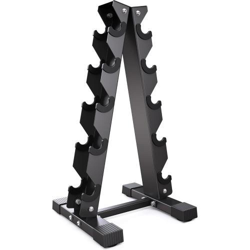 Dumbbell Rack Stand Only, Weight Rack for Dumbbells Compact A-Frame Home Gym Space Saver (480/800 LBS Weight Capacity, 2025 New Version)