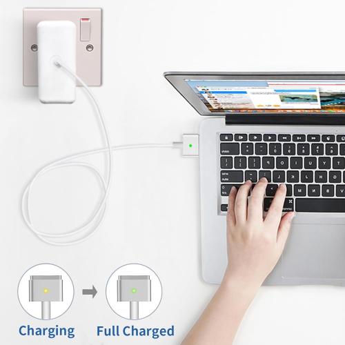 Mac Book Air Charger Replacement, 45W Power T-tip Magnetic DC Connector Adapter for Mac Book Air 11 inch and 13 inch (Between 2012-2017)