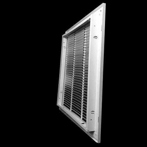 Fits Size  20x30 Duct Opening | Filter Included Steel Return Air Filter Grille by Handua [Removable Door] for 1-inch Filters | Vent Cover Filter Grill | White | Outer Dimensions: 22 5/8W X 32 5/8H
