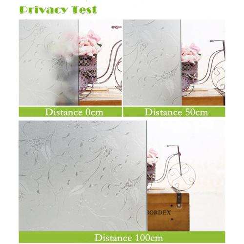 Static Cling Non-Adhesive Window Film Frosted Glass Film Bathroom Door Glass Decoration Window Film Privacy Covering (47.2x 78.7)