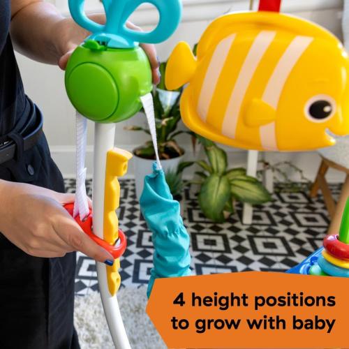 Baby Einstein Neptune's Ocean Discovery Activity Baby Jumper Activity Center, Ages 6 Months  , Max Weight 25 lbs., Unisex