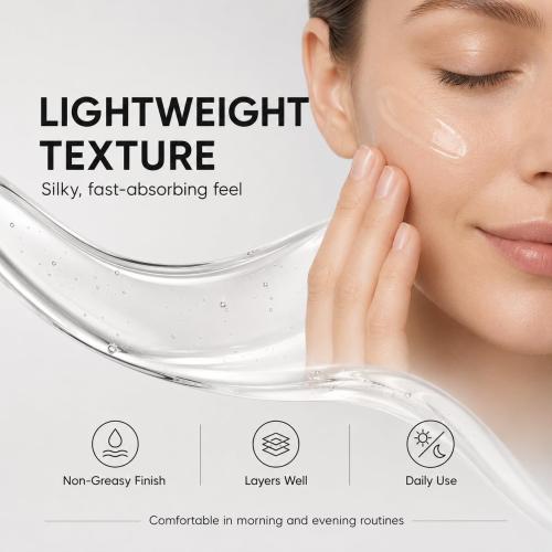 Volufiline 92%   Pal-Isoleucine 1% Serum, Face Plumping Serum for Eye Area, Cheeks & Smile Lines, Helps Skin Look Smoother & Firmer, Lightweight Fast Absorbing Formula, 60ml