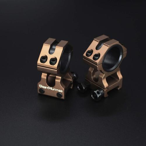 WestHunter Industrial Grade Precision Rifle Scope Rings, 1 Inch 30 mm Tactical 6061 T6 Picatinny Scope Mount | 36 mm / 29 mm Center Height