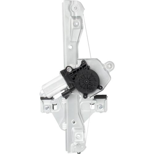 BOXI 751-565 Rear Driver Side Power Window Regulator with Motor Fit for Chevrolet Sonic 2012 2013 2014 2015 2016 2017 2018-2020 / Silvery / 95494532