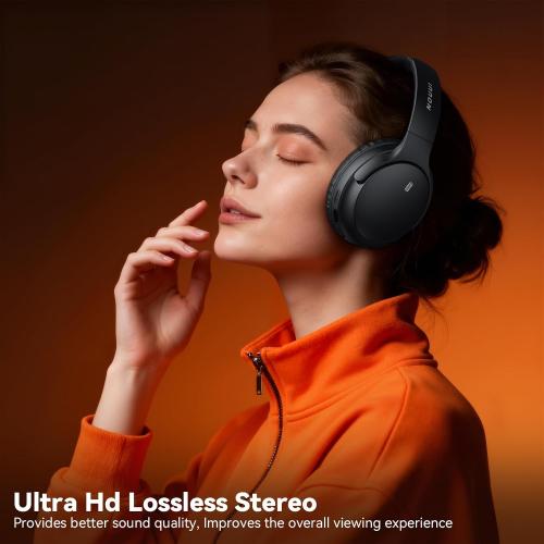 Wireless Headphones for TV Watching, TV Headphones Wireless for Seniors with Transmitter Charging Base, No Delay Bluetooth Headphones for TV for Hard of Hearing, Plug and Play, Gifts for Elderly