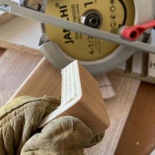 1Pack 4-1/2 Inch 120T Circular Saw Blade 3/8 Inch (9.5mm) Arbor, Plywood, OSB, Paneling and Vinyl Siding Fast and Smooth Cutting Saw Blade