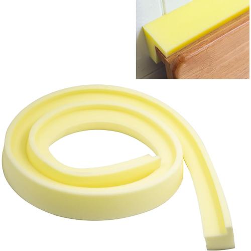 Bed Filler for Headboard, L-Shaped Gap Filling for 1.57, 78.7 Long Mattress Wedge, Foam Headboard Filler for Seams and Bed Cracks, Yellow