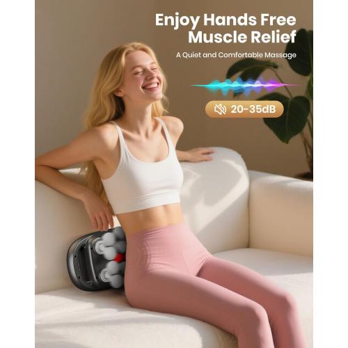 16-Head Massage Gun, Deep Tissue Back Massager with 99 Adjustable Intensities & 9 Modes, Electric Percussion Massager, Gun Tool for Back/Shoulders/Legs/Arms/Neck (16 Head)