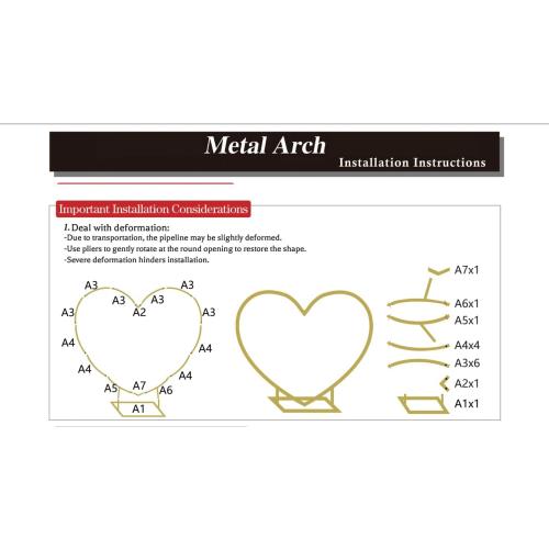 6.6 FT Wedding Arch Backdrop Stand,Gold Metal Heart-Shape Balloon Arch Stand for Wedding,Ceremony,Baby Shower,Birthday Party Decoration (Gold, 6.6 * 6.6FT)