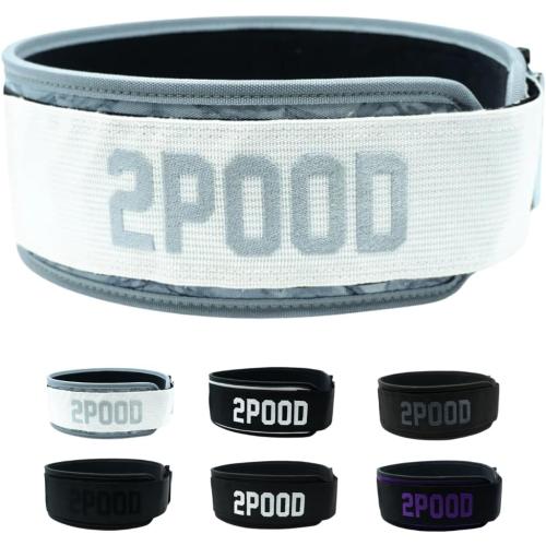 2POOD 4 Weightlifting Belt | CrossFit® Weightlifting Belt | 4-inch Wide and Built for Support, Flexibility, and The Ability to Cross Train Easily