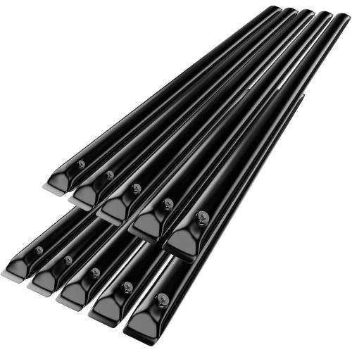 Abimars 0.7mm Thicker Black Winter Water Tube for Swimming Pool Covers, 10 Pack 8 FT Water Weight Bags for Pool Side, Three-Layer Composite Material