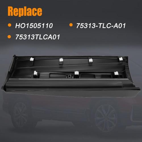 Rear Right Door Lower Molding Door Garnish Trim Compatible with Honda CR-V 2017 2018 2019 2020 2021 2022 Replace# 75313-TLC-A01 75313TLCA01 HO1505110 75124 Without Chrome