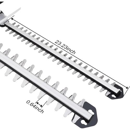 LIGO 20V Cordless Hedge Trimmer | 21 Laser-Cut Blade for Thick Branches | 2.0Ah PowerShare Battery | 4.5 lbs Ultra-Light with Low Vibration | Fast Charger Included