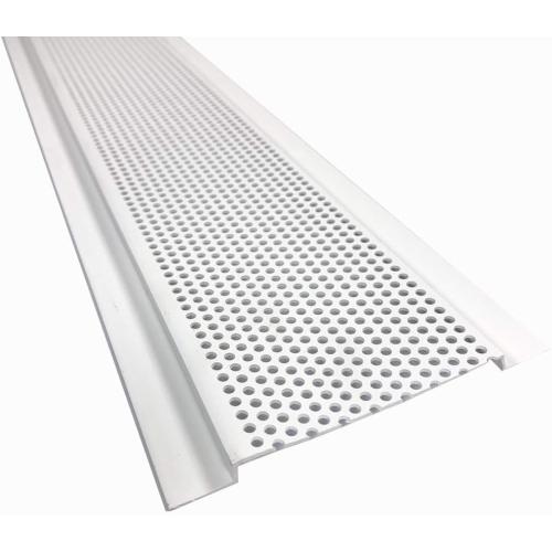 Continuous Soffit - 4300, 4 Vented Area, 8' Length, 10 Pieces per Box, PVC