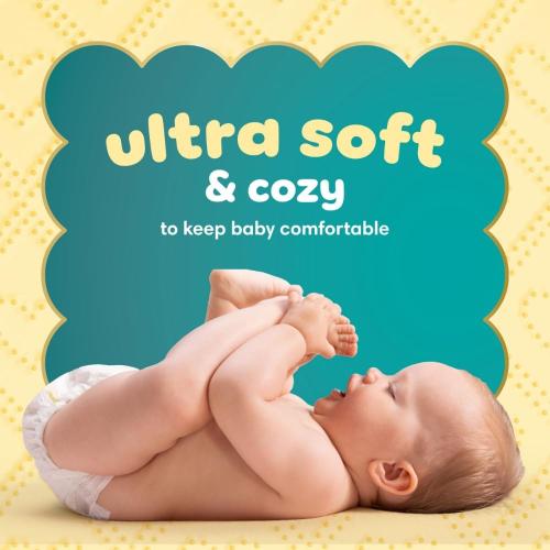 Pampers Swaddlers Diapers, Size 3 (13-26 lbs), 168 Count, Absorbent, Keeps Baby Dry and Comfortable, Skin Safe Disposable Baby Diaper (Packaging May Vary)