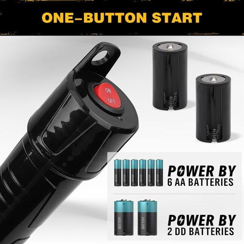 ELEAD Portable Battery Powered Pump - Electric Fuel/Water Transfer Pump 2.4 GPM, Liquid Siphon Pump with Adjustable Flow Control, Gas Pump with Filter Design, Gas Can Pump Ideal