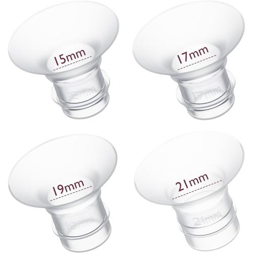 Momcozy S9Pro/S12Pro Replacement Accessories, Insert 15/17/19/21mm, 4 PCS