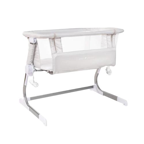 Baby Delight Beside Me Dreamer Bassinet | Bedside Sleeper | 7-Position Height Adjustment | Driftwood Grey