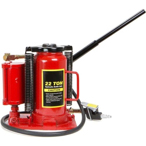 Stark USA 22 Tons Pneumatic Air Bottle Hydraulic Manual Bottle Jack Hoist Maintenance of Automobiles, Agricultural Vehicles, Trucks, Mobile Machinery