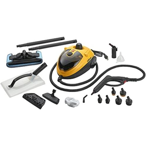 Wagner Spraytech 0282014 915e On-Demand Steam Cleaner & Wallpaper Removal, Multipurpose Power Steamer, 18 Attachments Included (Some Pieces Included in Storage Compartment) For Floor ( missing parts , see in the picture)