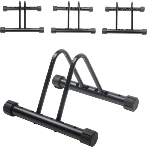 Bike Rack，Bike Stand Floor for for Mountain MTB & Road Bicycles，Adjustable Bike Rack Garage, Indoor/Outdoor Bicycle Stand,Sturdy and Small Ready for Mountain Bike and Road Bike