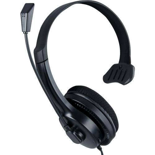 Insignia - Wired Chat Headset for Xbox Series X | S and Xbox One - Black/Green