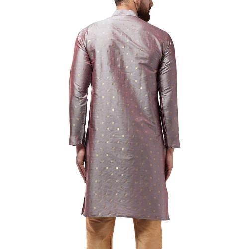 Sojanya Medium (Since 1958 Men'S Silk Blend Printed Only Long Kurta