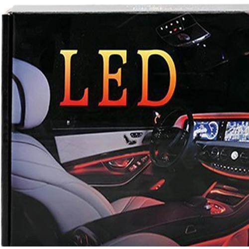 Car Atmosphere Lights - 5m 6m LED Fiber Optic Strip | Rubber APP Wireless Car Light | RGB Interior Decorative Strip for Trailer, Truck, Sedan, Pickup for Night Drives, Party, Decoration