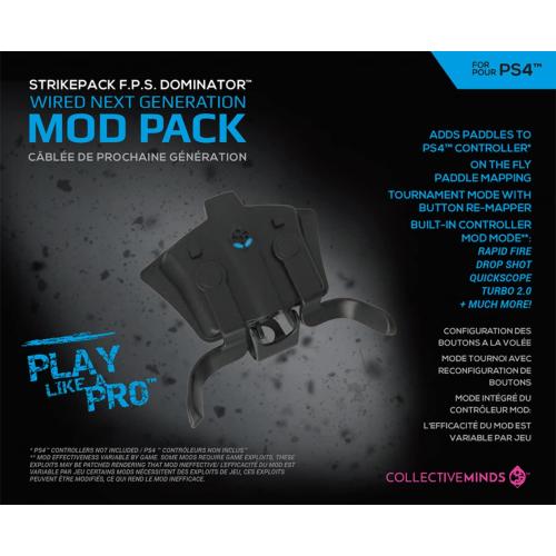 Collective Minds Strike Pack F.P.S. Dominator Controller Adapter with MODS & Paddles for PS4